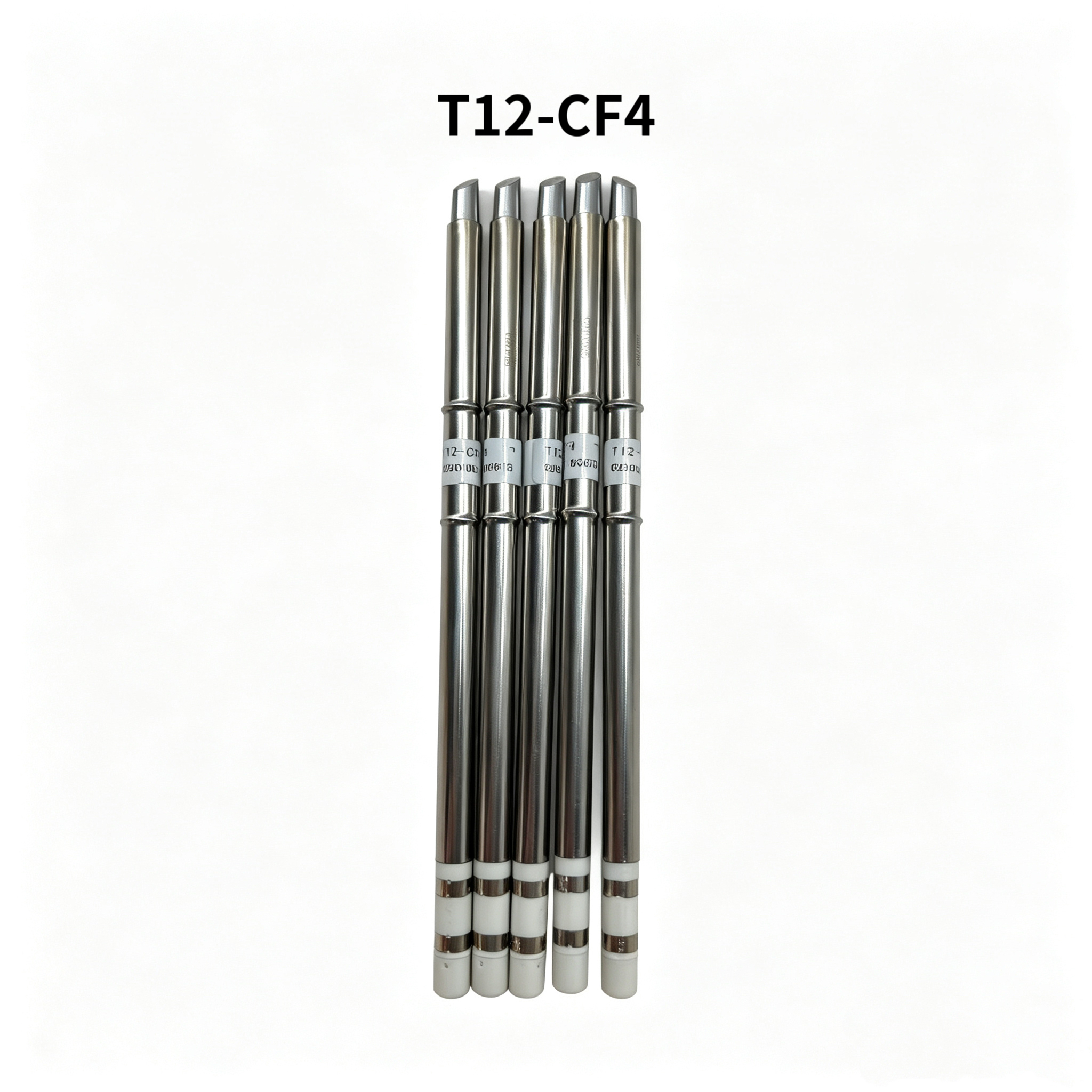 T12-CF4 Soldering Tip | 4mm Chisel Tip with 45° Angle (T12 Integrated Series)